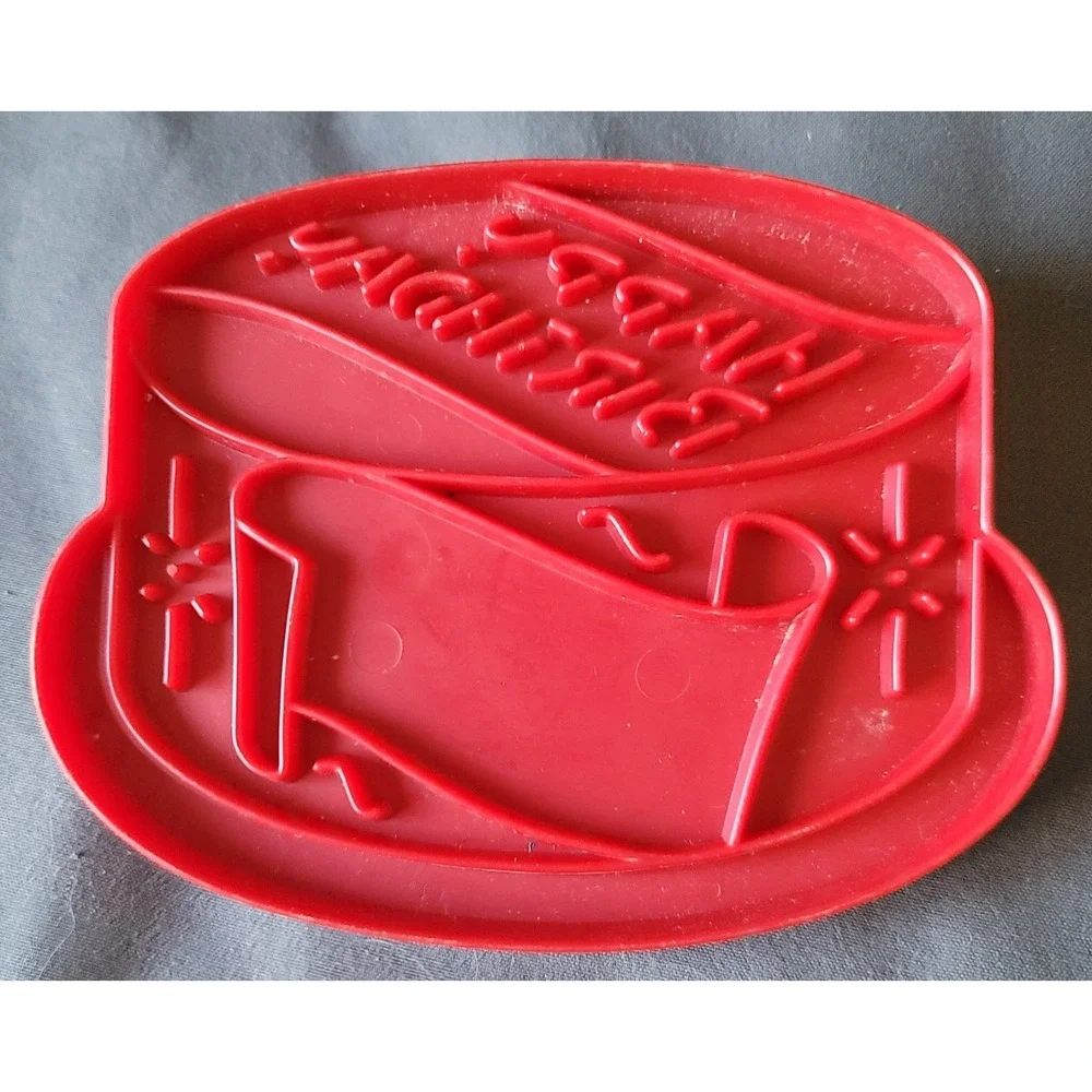 Vintage‎ Tupperware Set of 8  Plastic Cookie Cutters 1970s Assorted Holidays